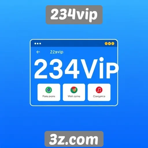 Interface do 234vip é acessível para novos usuários